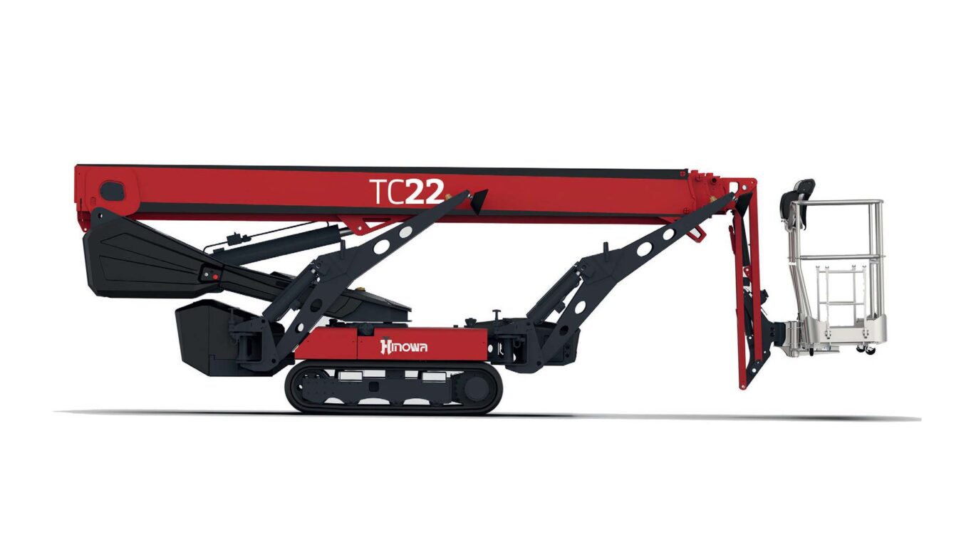 Spinhoogwerker telescoop 22 meter